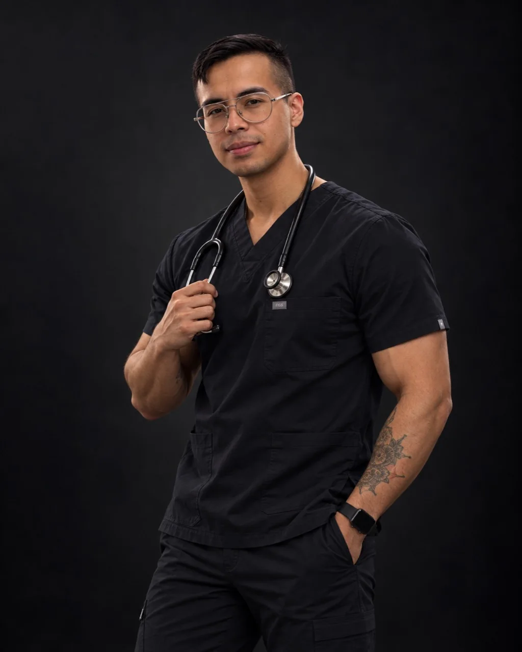 Retrato del Dr. Daniel Arévalo